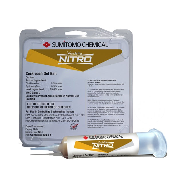 Vendetta Nitro Cockroach Gel Bait