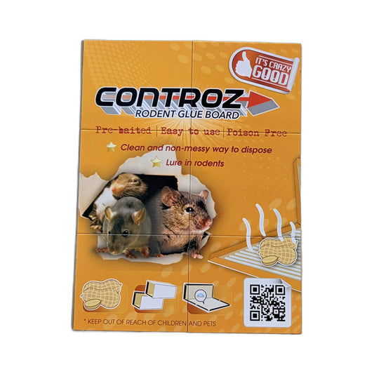 CONTROZ Rodent Glue Board packaging