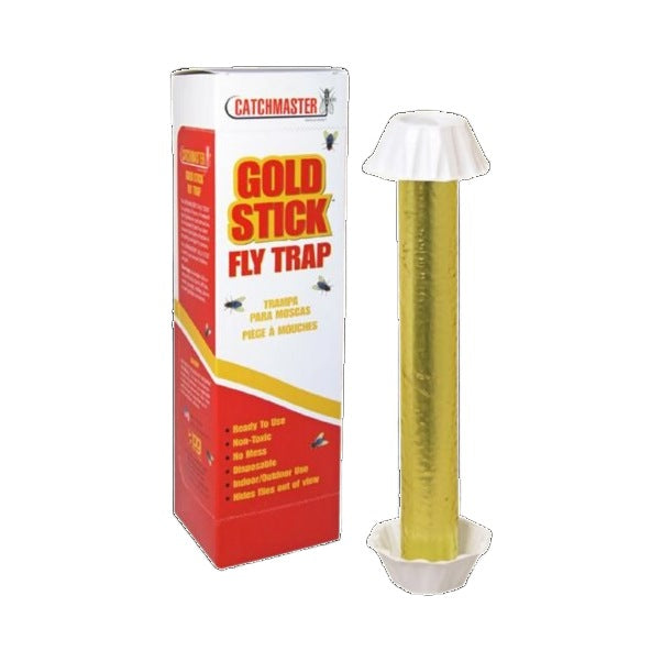 Catchmaster Mini Gold Stick Fly-12pc/box