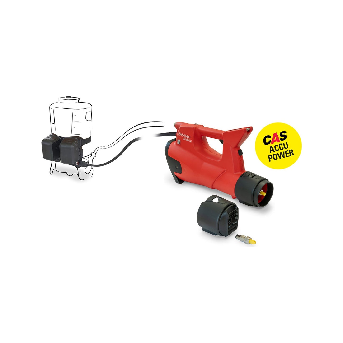 AS 1200 Spray Blower With Battery